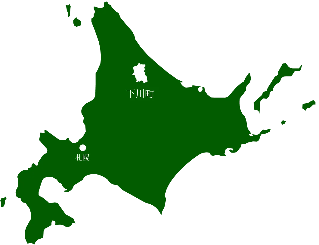 下川町の地図